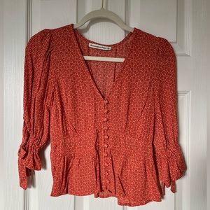 Abercrombie & Fitch | Rust Blouse